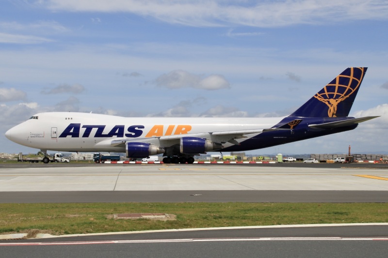 Photo of N409MC - Atlas Air  Boeing 747-400F at AKL on AeroXplorer Aviation Database