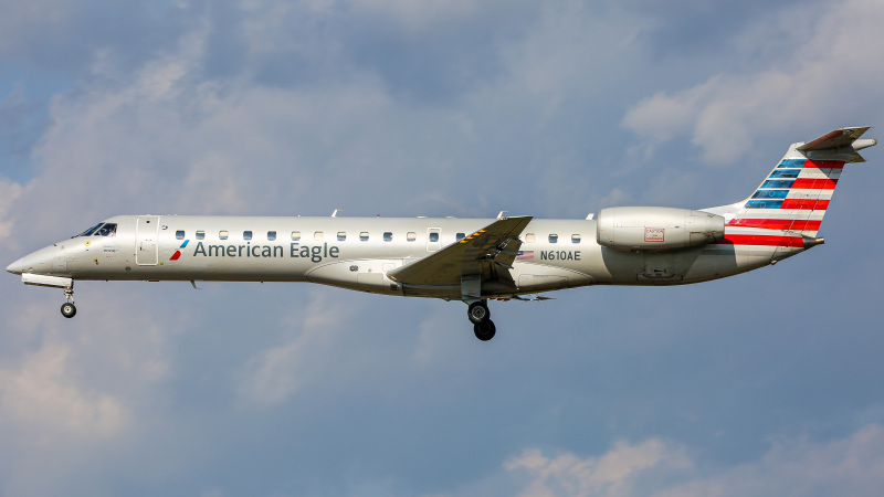 Photo of N610AE - American Eagle Embraer ERJ145 at BWI on AeroXplorer Aviation Database