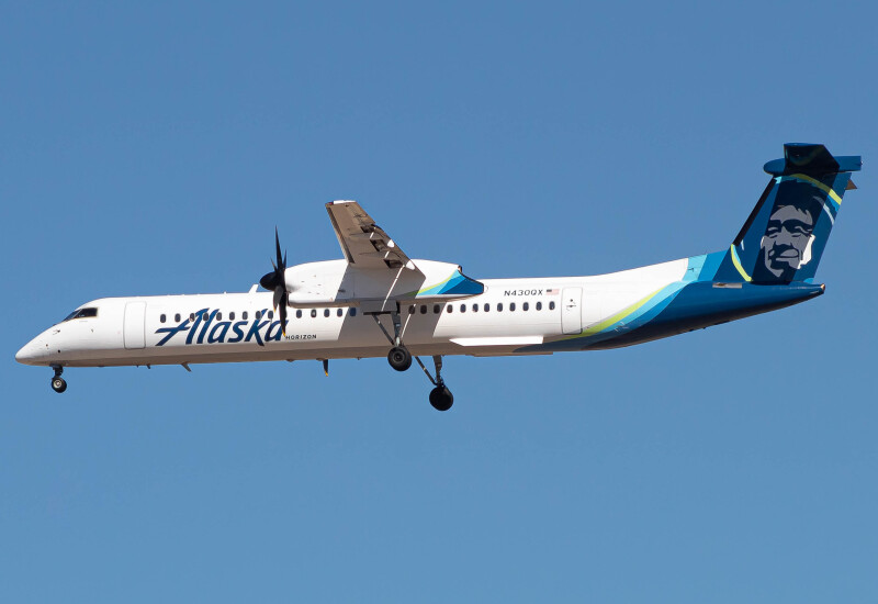Photo of N430QX - Alaska Airlines Bombardier DHC-8 Q400 at BOI on AeroXplorer Aviation Database
