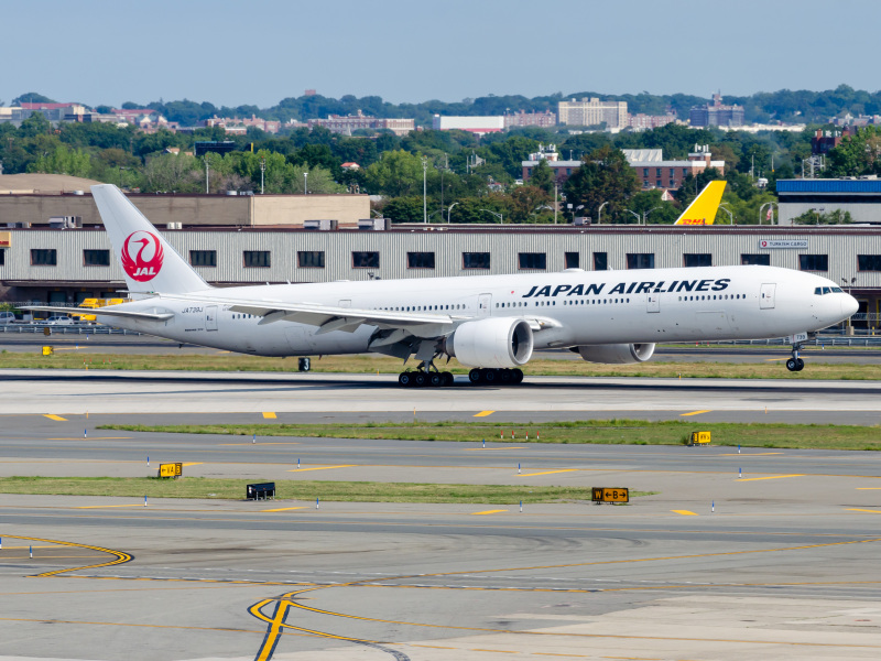 Photo of JA739J - Japan Airlines Boeing 777-300ER at JFK on AeroXplorer Aviation Database