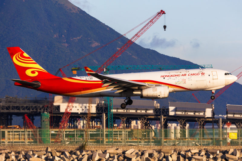 Photo of B-LNX - Hong Kong Air Cargo Airbus A330-200F at HKG on AeroXplorer Aviation Database