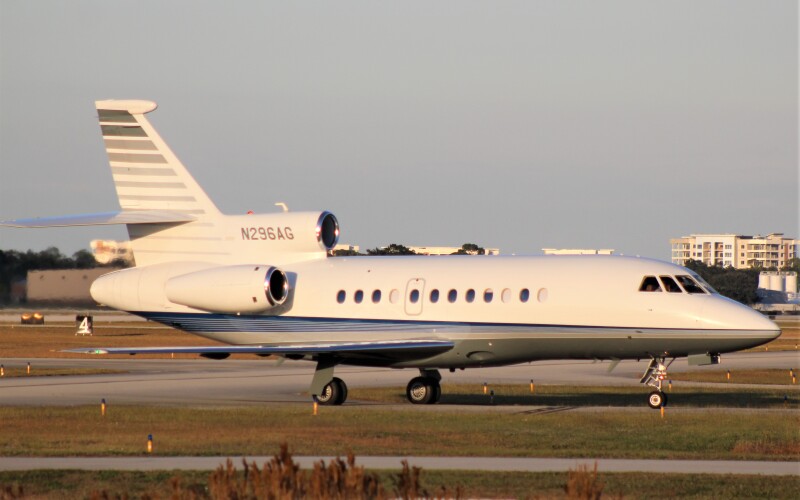 Photo of N296AG - PRIVATE Dassault Falcon 900EX at APF on AeroXplorer Aviation Database