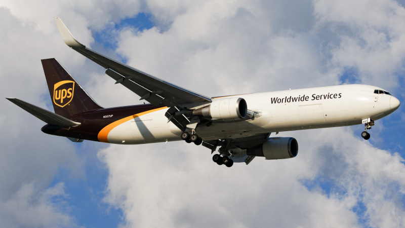 Photo of N307UP - United Parcel Service Boeing 767-300F at TPA on AeroXplorer Aviation Database