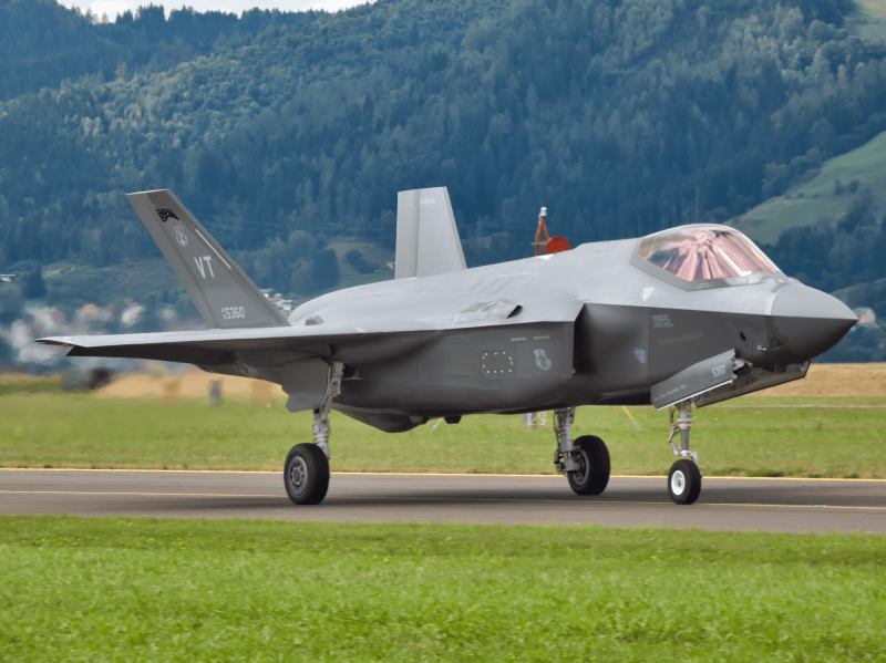 Photo of 18-5360 - USAF - United States Air Force Lockheed Martin F-35 Lightning at LOXZ on AeroXplorer Aviation Database