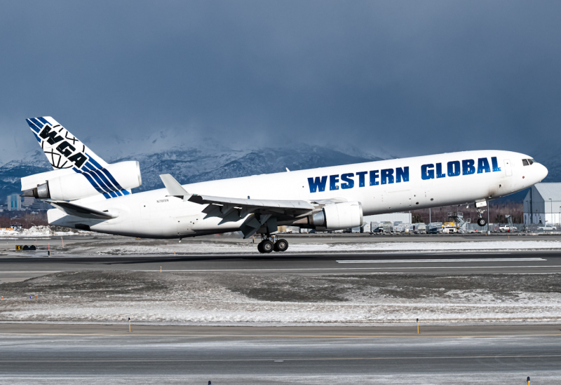 Photo of N781SN - Western Global Airlines McDonnell Douglas MD-11F at ANC on AeroXplorer Aviation Database