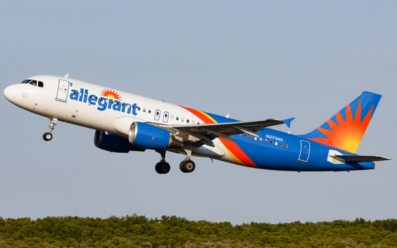 Photo of N273NV - Allegiant Air Airbus A320 at PIE on AeroXplorer Aviation Database