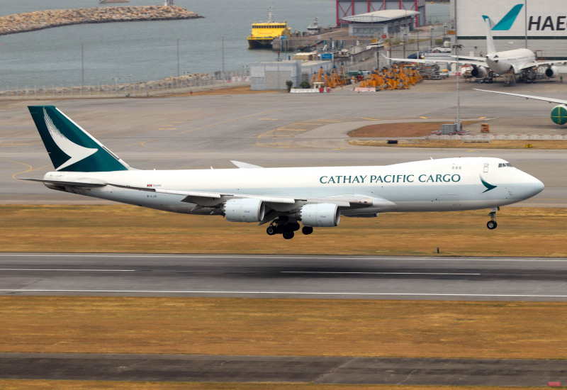 Photo of B-LJG - Cathay Pacific Cargo Boeing 747-8F at HKG on AeroXplorer Aviation Database