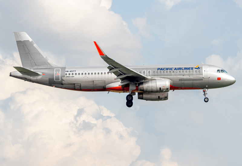 Photo of VN-A577 - Pacific Airlines Airbus A320 at SGN on AeroXplorer Aviation Database