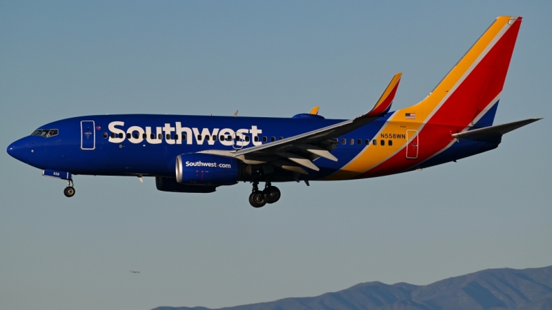 Photo of N558WN - Southwest Airlines Boeing 737-700 at LAX on AeroXplorer Aviation Database