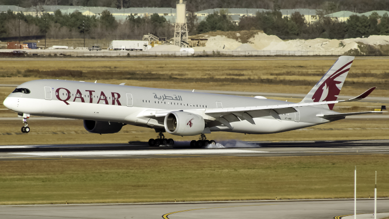 Photo of A7-AND - Qatar Airways Airbus A350-1000 at IAH on AeroXplorer Aviation Database