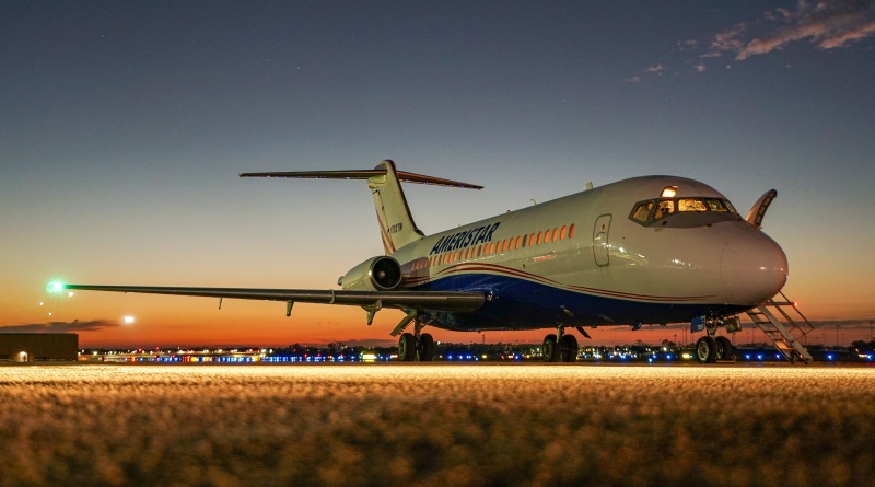 Photo of N782TW - Ameristar Jet Douglas DC-9 at DAB on AeroXplorer Aviation Database