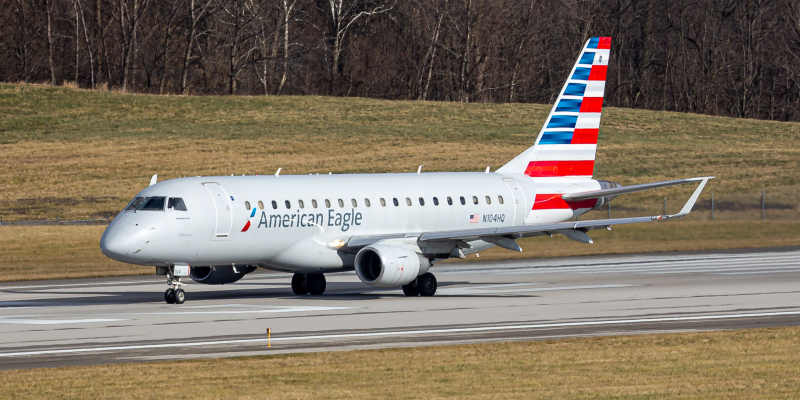 Photo of N104HQ - American Eagle Embraer E175 at CMH on AeroXplorer Aviation Database