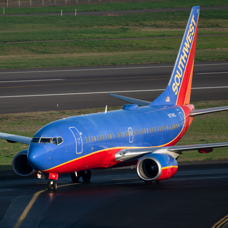 Photo of N7746C - Southwest Airlines Boeing 737-700 at PDX on AeroXplorer Aviation Database