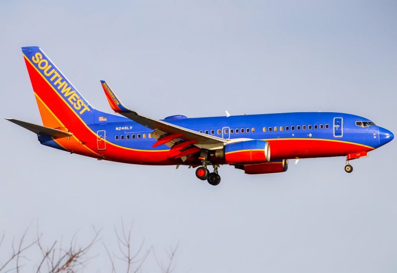 Photo of N246LV - Southwest Airlines Boeing 737-700 at DCA on AeroXplorer Aviation Database