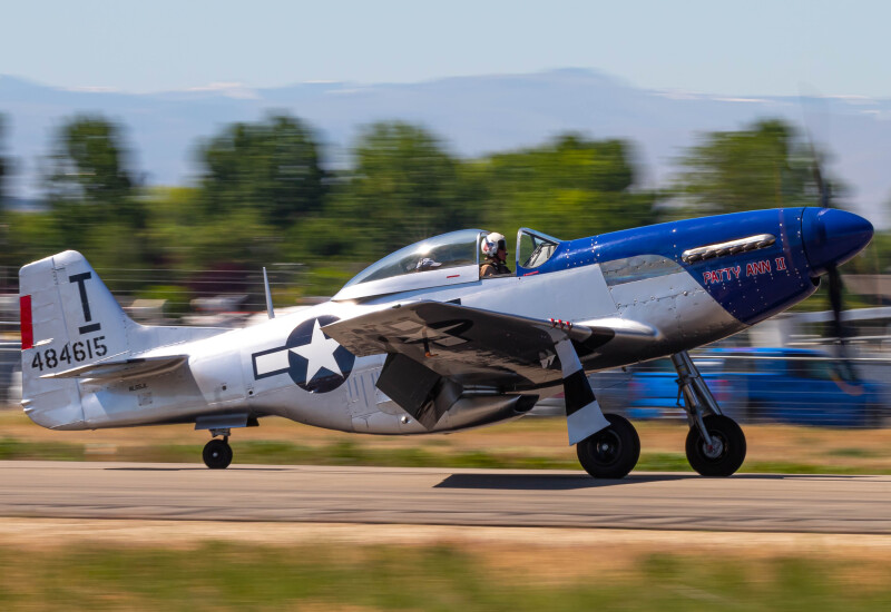 Photo of NL55JL - PRIVATE North American P-51 Mustang at MAN on AeroXplorer Aviation Database