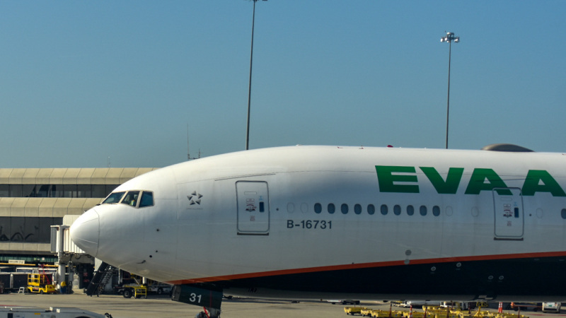 Photo of B-16731 - EVA  Boeing 777-300ER at SFO on AeroXplorer Aviation Database