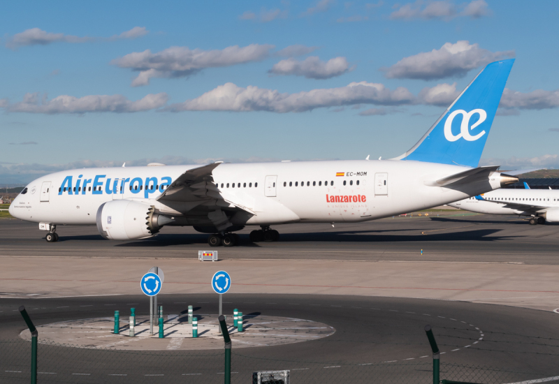 Photo of EC-MOM - Air Europa Boeing 787-8 at MAD on AeroXplorer Aviation Database