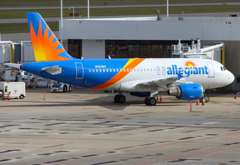 Photo of N321NV - Allegiant Air Airbus A319 at CVG on AeroXplorer Aviation Database