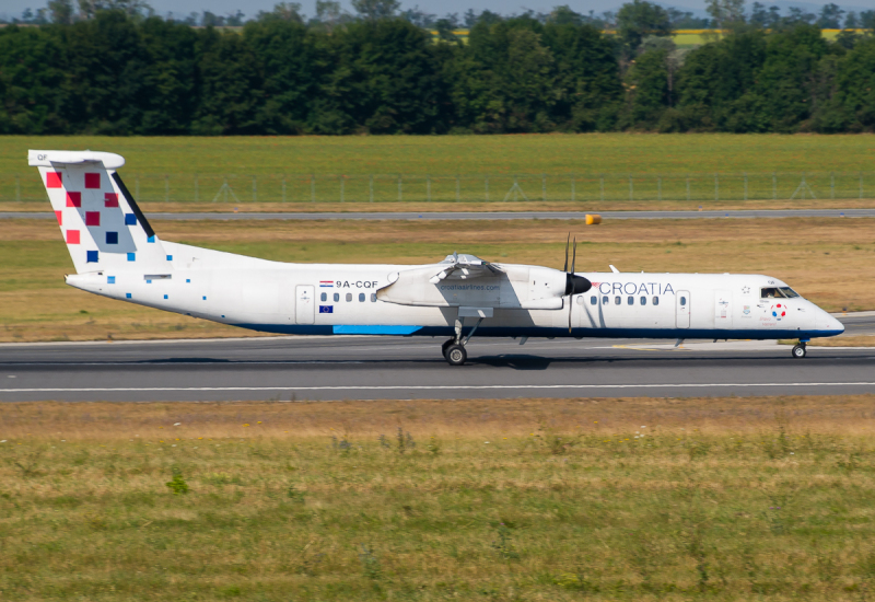 Photo of 9A-CQF - Croatia Airlines De Havilland Dash-8 q400 at VIE on AeroXplorer Aviation Database