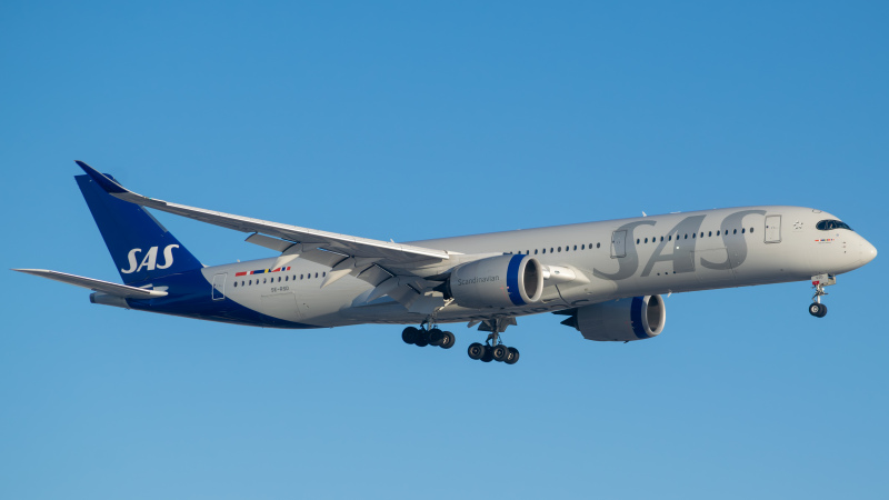 Photo of SE-RSD - Scandinavian Airlines Airbus A350-900 at EWR on AeroXplorer Aviation Database