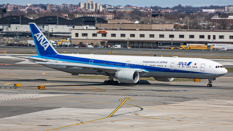 Photo of JA793A - All Nippon Airways Boeing 777-300 at JFK on AeroXplorer Aviation Database