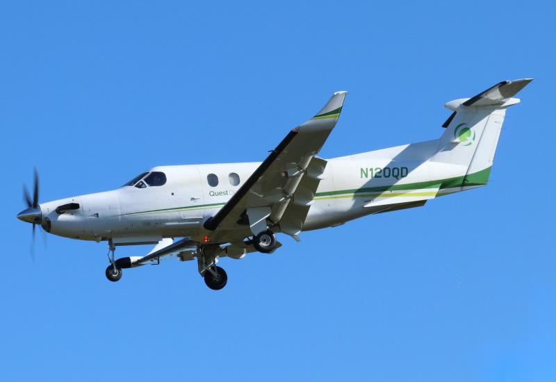 Photo of N120QD - Quest Diagnostics Pilatus PC-12 at RDG on AeroXplorer Aviation Database