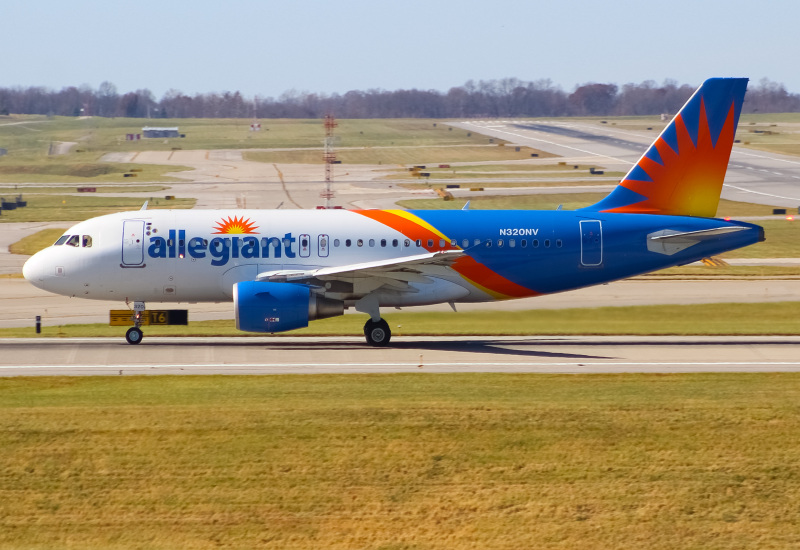 Photo of N320NV - Allegiant Air Airbus A319 at CVG on AeroXplorer Aviation Database