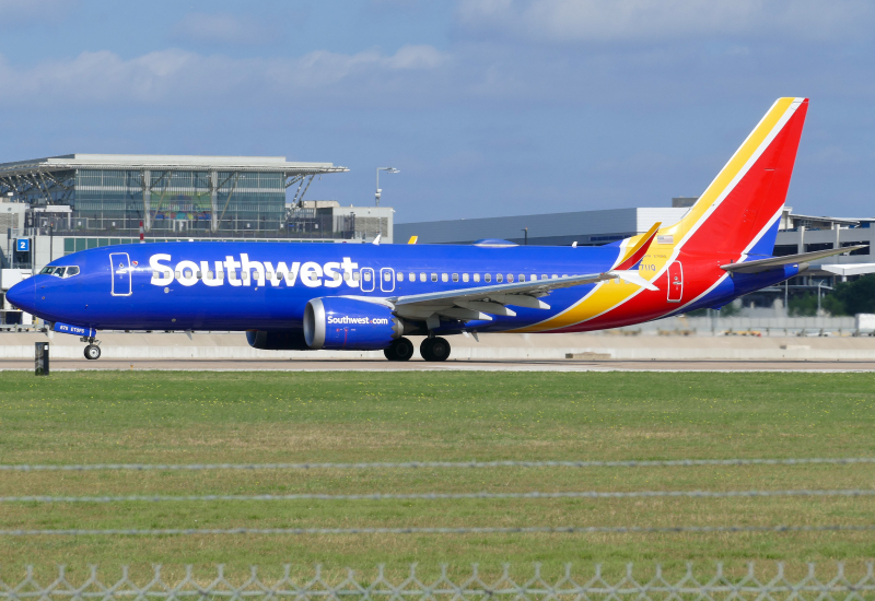 Photo of N8711Q - Southwest Airlines Boeing 737 MAX 8 at AUS on AeroXplorer Aviation Database