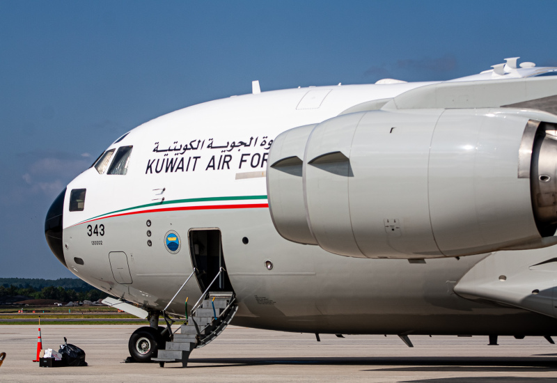 Photo of KAF 343 - Kuwait Air Force Boeing C-17 Globemaster III at IAD on AeroXplorer Aviation Database