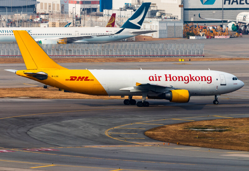 Photo of B-LDE - Air Hong Kong Airbus A300F-600 at HKG on AeroXplorer Aviation Database
