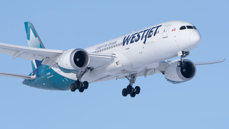 Photo of C-GUDO - WestJet Boeing 787-9 at YYC on AeroXplorer Aviation Database