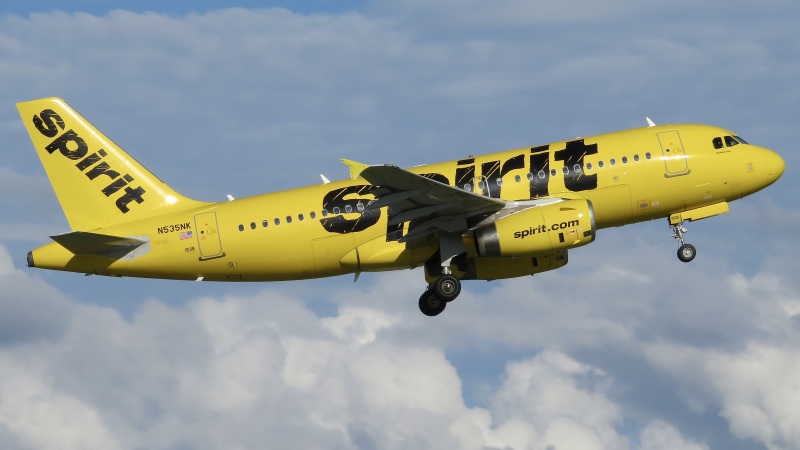 Photo of N535NK - Spirit Airlines Airbus A319 at MCO on AeroXplorer Aviation Database