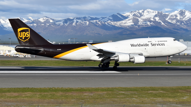 Photo of N578UP - United Parcel Service Boeing 747-400F at ANC on AeroXplorer Aviation Database