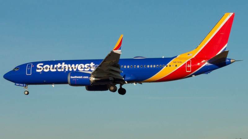 Photo of N878LL - Southwest Airlines Boeing 737 MAX 8 at BWI on AeroXplorer Aviation Database