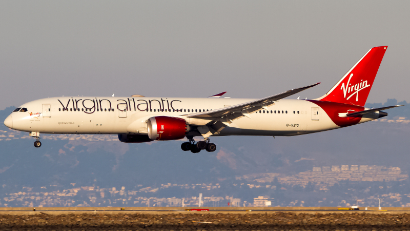 Photo of G-VZIG - Virgin Atlantic Boeing 787-9 at SFO on AeroXplorer Aviation Database