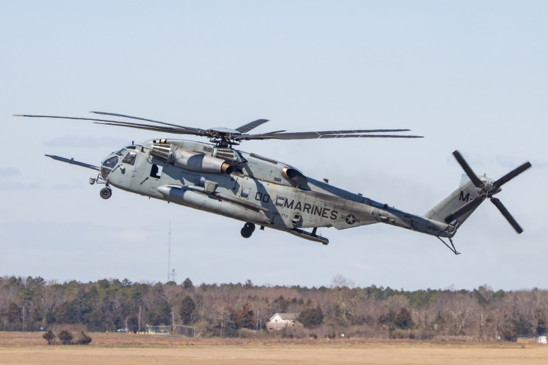 Photo of 165345 - USMC - United States Marine Corp Sikorsky CH-53E Super Stallion  at ACY on AeroXplorer Aviation Database