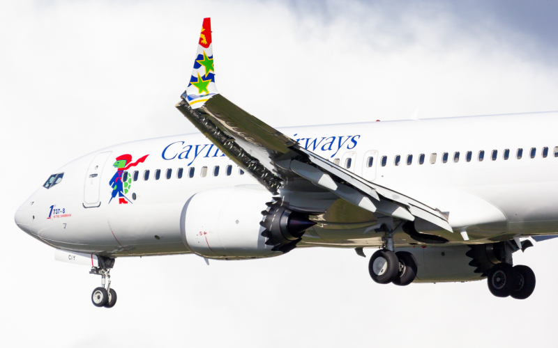 Photo of VP-CIY - Cayman Airways Boeing 737 MAX 8 at TPA on AeroXplorer Aviation Database