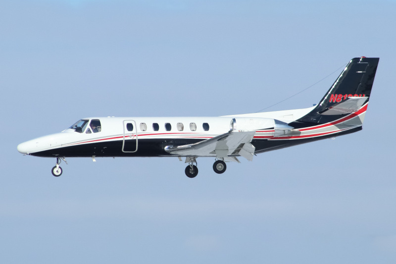 Photo of N813SH - PRIVATE Cessna Citation 560 at PHL on AeroXplorer Aviation Database