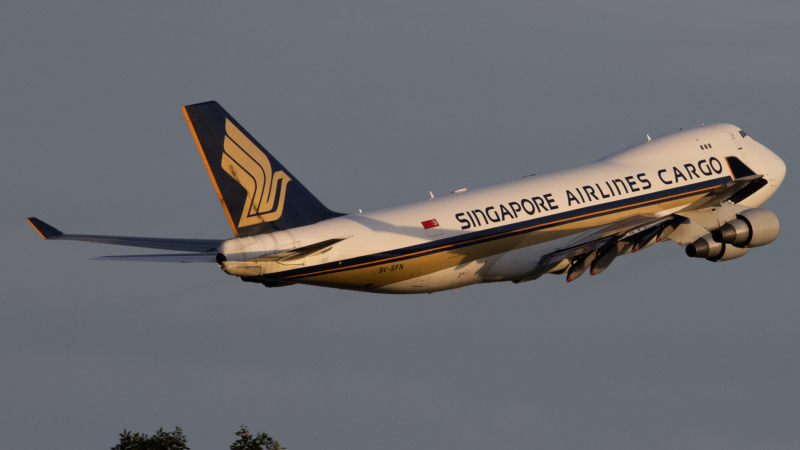 Photo of 9V-SFN - Singapore Airlines Cargo Boeing 747-400F at SIN on AeroXplorer Aviation Database