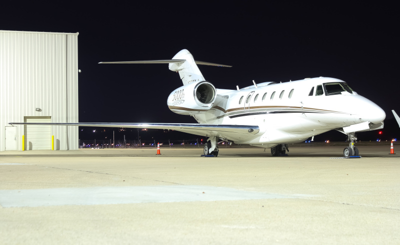 Photo of N770XJ - PRIVATE  Cessna Citation 750 X at LUK on AeroXplorer Aviation Database