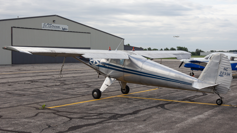 Photo of NC2233K - PRIVATE Luscombe 8A at DLZ on AeroXplorer Aviation Database