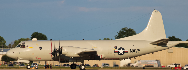 Photo of 160293 - USN - United States Navy Lockheed P-3 Orion at OSH on AeroXplorer Aviation Database