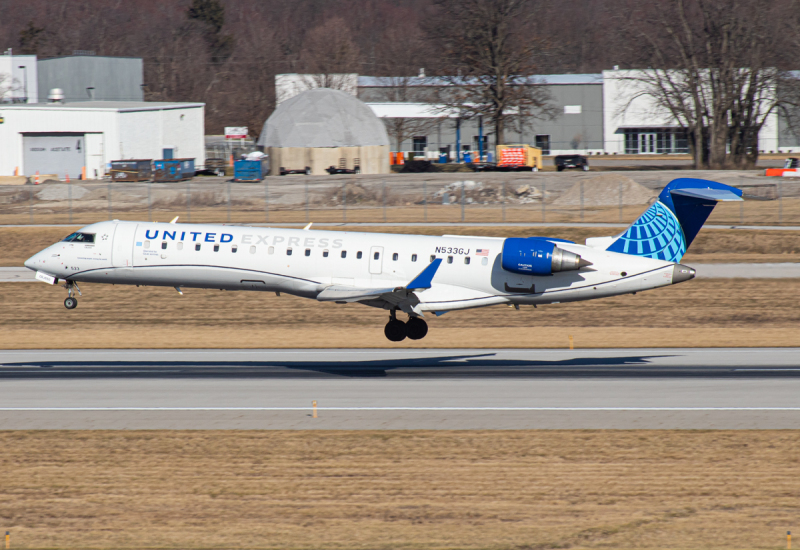 Photo of N533GJ - United Express Mitsubishi CRJ-550 at CMH on AeroXplorer Aviation Database