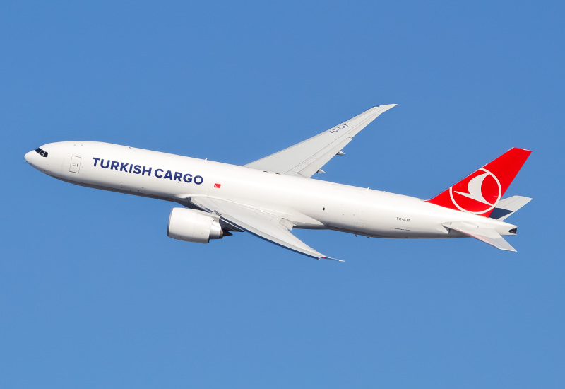 Photo of TC-LJT - Turkish Cargo Boeing 777-200LR at JFK on AeroXplorer Aviation Database