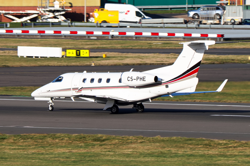 Photo of CS-PHE - NetJets Embraer 505 phenom 300 at BHX on AeroXplorer Aviation Database