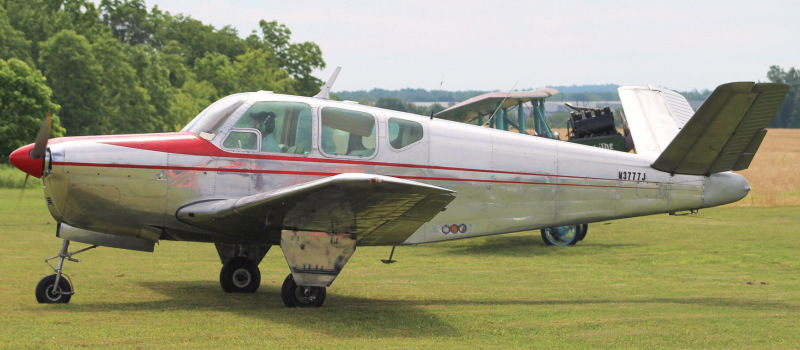 Photo of N3777J - PRIVATE Beechcraft 35 Bonanza  at 8N1 on AeroXplorer Aviation Database