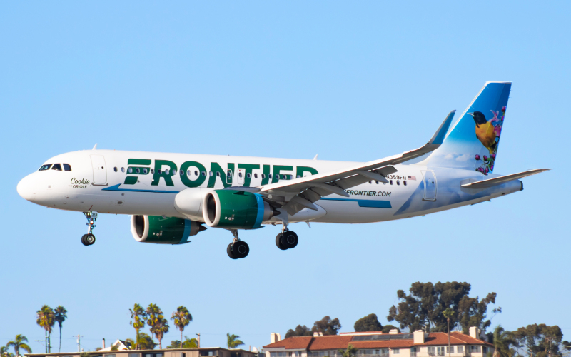 Photo of N359FR - Frontier Airlines Airbus A320NEO at SAN on AeroXplorer Aviation Database