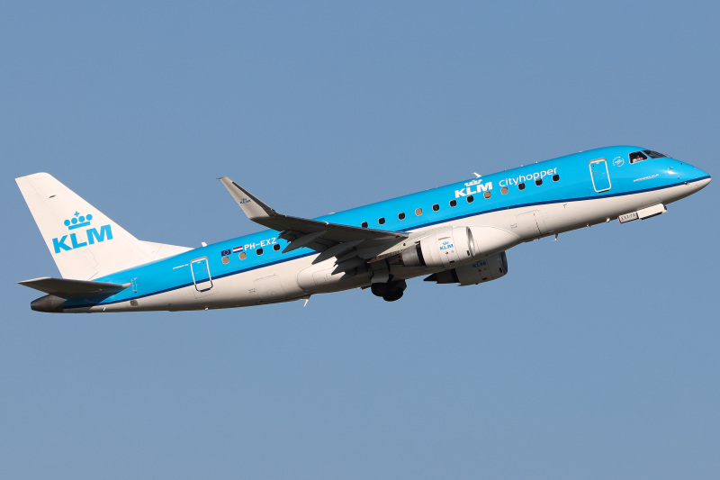 Photo of PH-EXZ - KLM CityHopper Embraer E175 at AMS on AeroXplorer Aviation Database