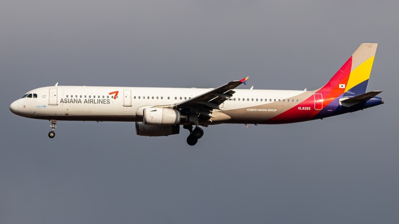 Photo of HL8265 - Asiana Airlines Airbus A321-200 at ICN on AeroXplorer Aviation Database