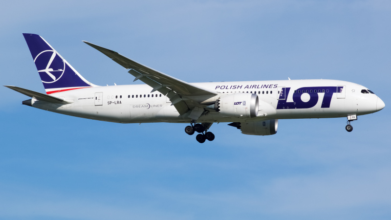 Photo of SP-LRA - LOT Polish Airlines Boeing 787-8 at JFK on AeroXplorer Aviation Database